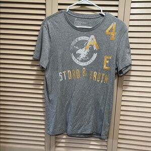 American Eagle Outfitters Heather Gray Tee